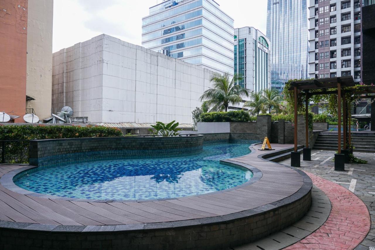 Homey And Modern Tamansari Semanggi 2Br Apartment By Travelio Yakarta Exterior foto